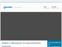 Tablet Screenshot of fervinter.com